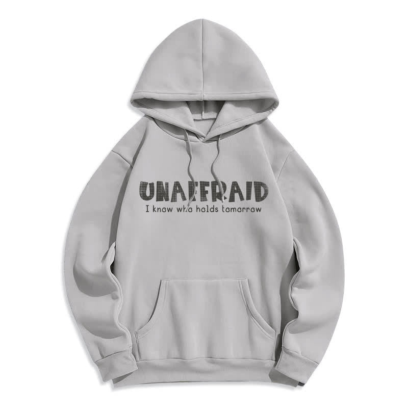 Christianartworkshop Keine Sorgen, Gott hat mich – Übergroßer roter Hoodie - image 11