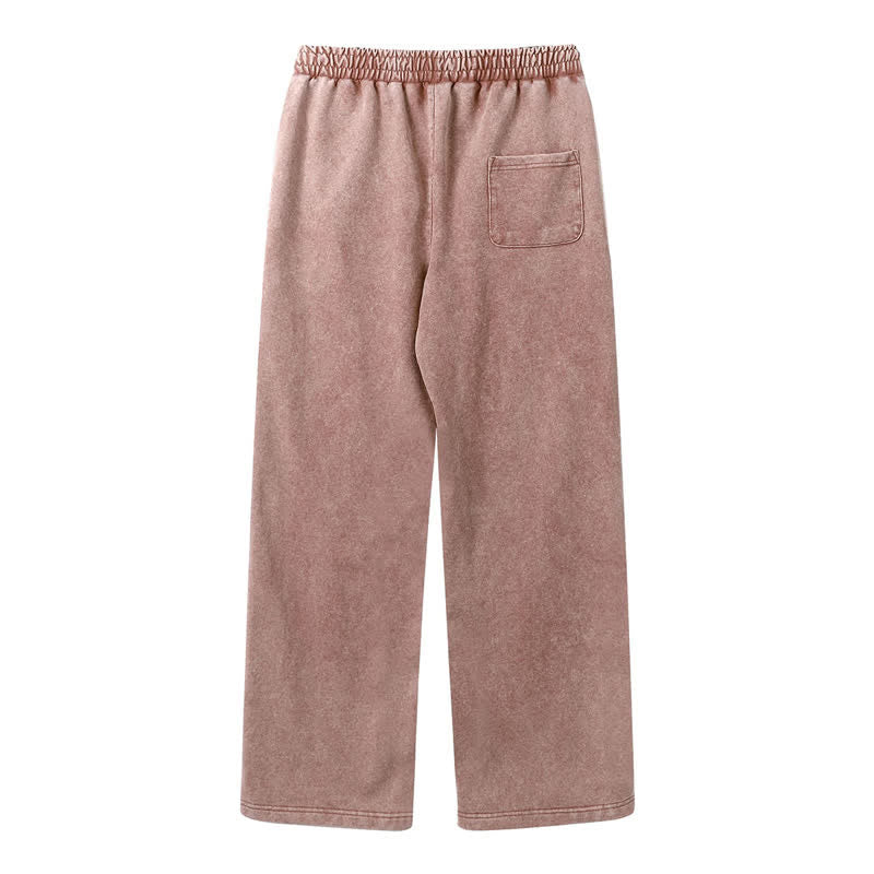 Christianartworkshop Vertraue seinem Plan Cross Graphic Washed Sweatpants - image 1