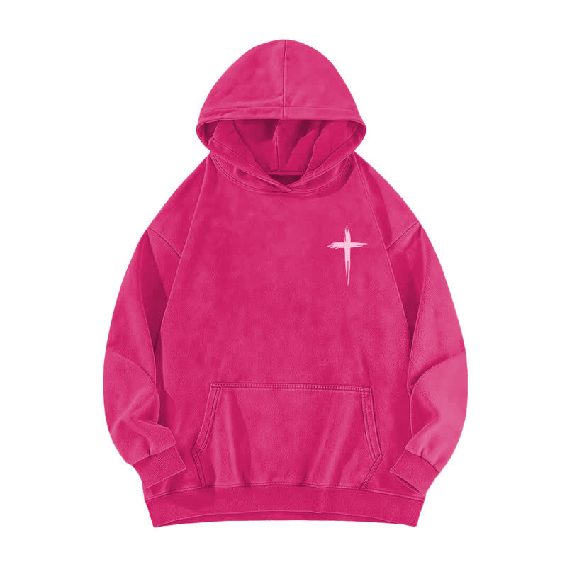 Christianartworkshop Der Herr ist meine Stärke – Gewaschener Hoodie - image 17