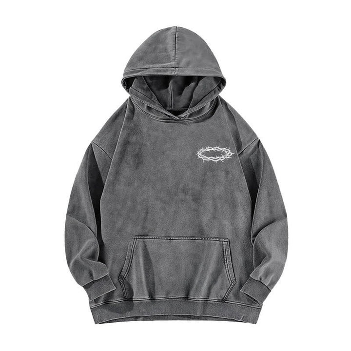 Christianartworkshop Child Of God Psalm 23 Washed Fleece Hoodie - image 11