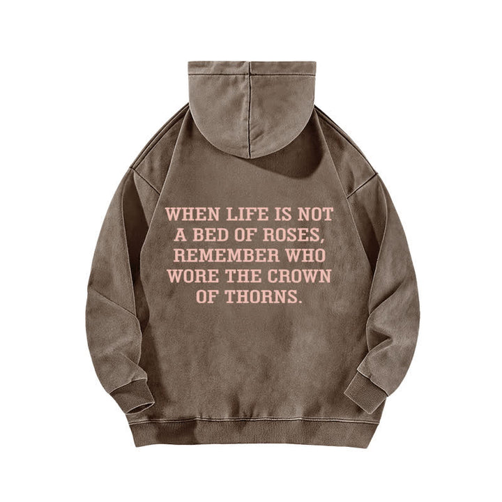 Christianartworkshop Child Of God Psalm 23 Washed Fleece Hoodie - image 13