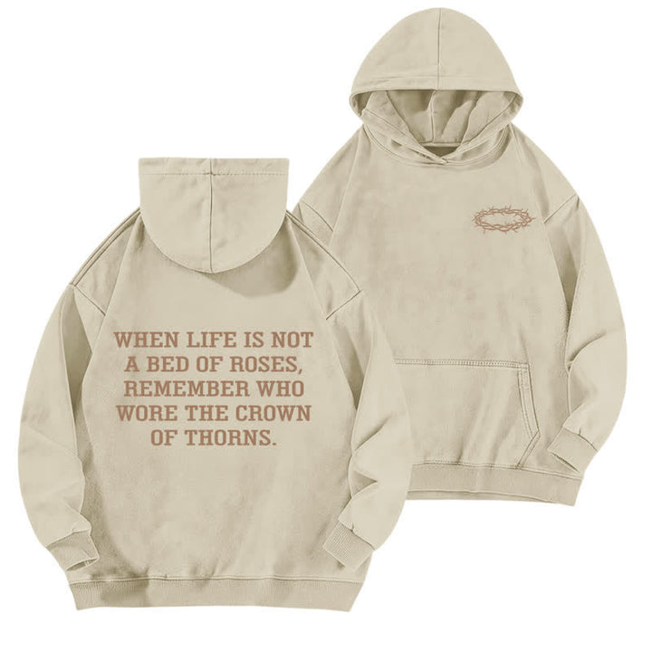 Christianartworkshop Child Of God Psalm 23 Washed Fleece Hoodie - Aprikose - 5XL - image 6