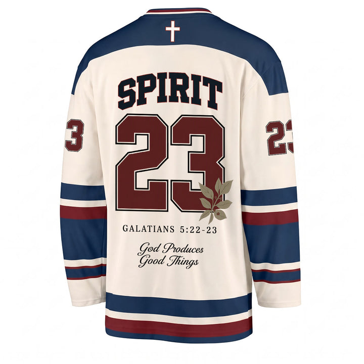 Christianartworkshop Frucht des Geistes Galater 5,22-23 Hockeytrikot - image 4