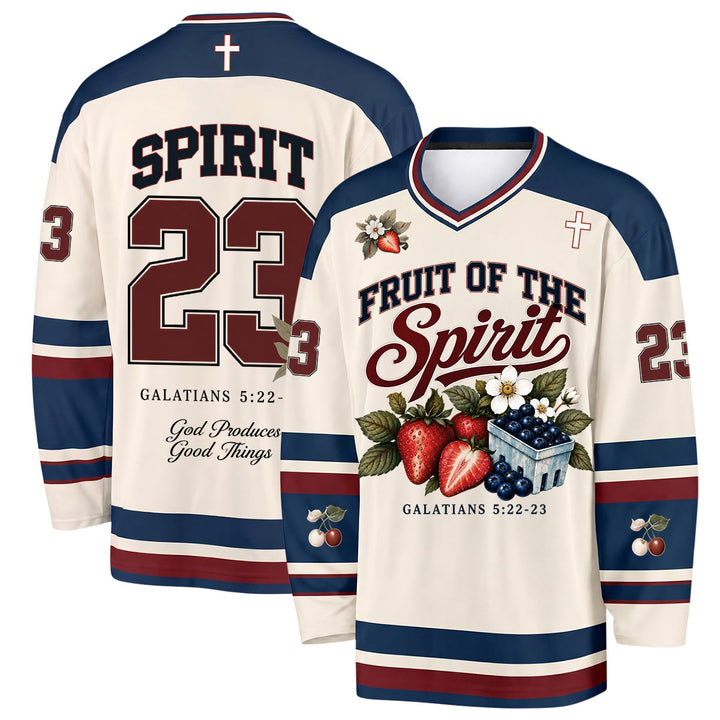 Christianartworkshop Frucht des Geistes Galater 5,22-23 Hockeytrikot - 5XL - image 0