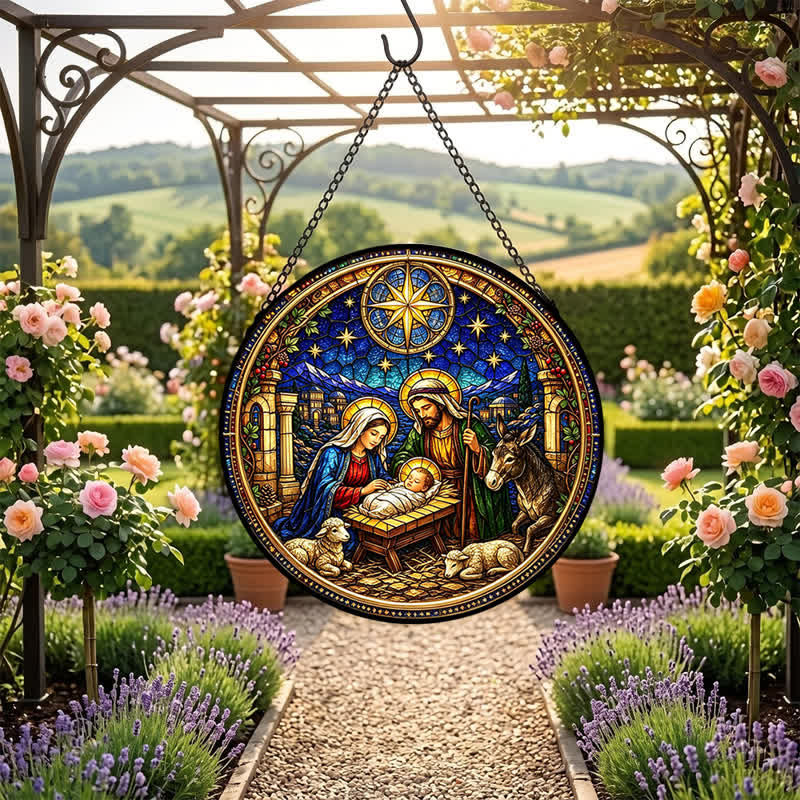 Christianartworkshop Stern von Bethlehem – Krippen-Glas-Sonnenfänger: Sinnbild der sanften göttlichen Verheißung - image 6