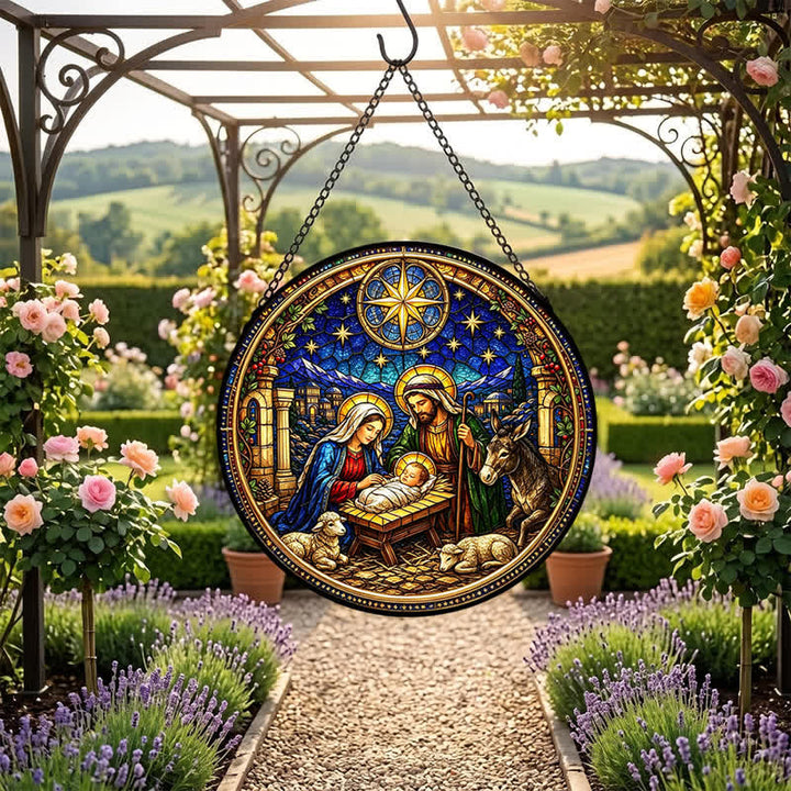 Christianartworkshop Stern von Bethlehem – Krippen-Glas-Sonnenfänger: Sinnbild der sanften göttlichen Verheißung - image 6