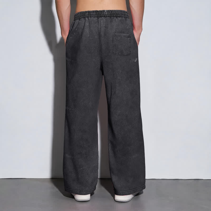 Christianartworkshop Mehrfarbige Streetwear-Jogginghose mit Kreuzmuster, lockerer Passform und gewaschenem Look - image 13