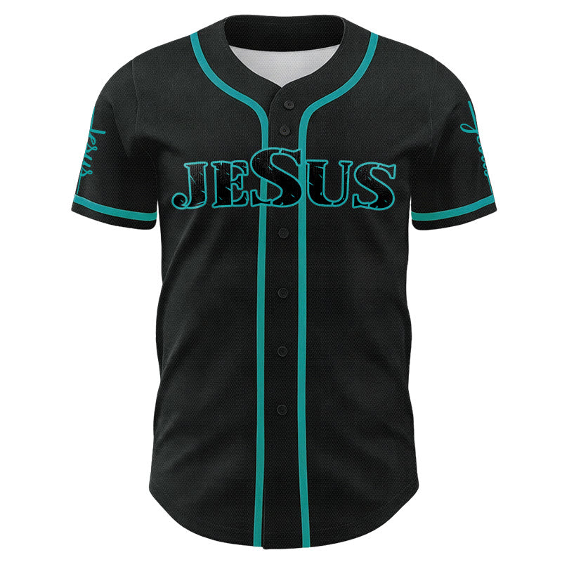Christianartworkshop Jesus Kreuz Nagel und Dornenkrone Baseballtrikot - image 18