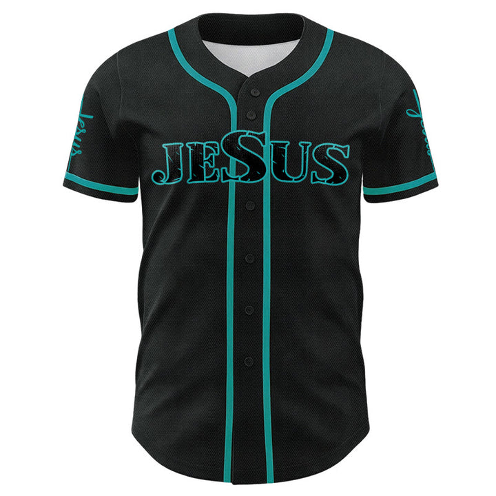 Christianartworkshop Jesus Kreuz Nagel und Dornenkrone Baseballtrikot - image 18