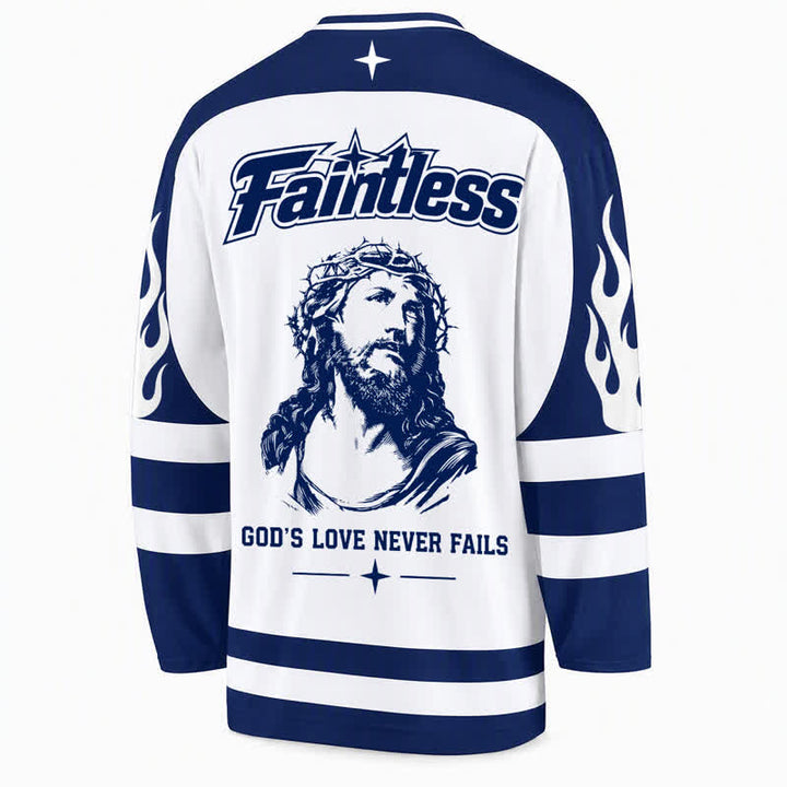 Christianartworkshop Virgin Mary Streetwear Langarm-Hockeytrikot - image 2