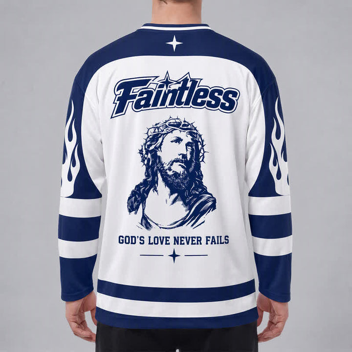 Christianartworkshop Virgin Mary Streetwear Langarm-Hockeytrikot - image 4