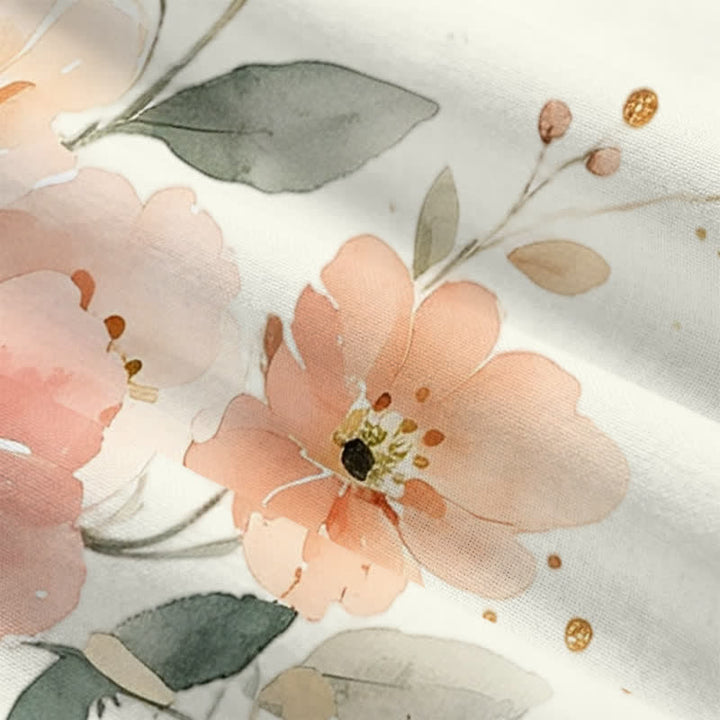 Christianartworkshop Winter-Fleecejacke mit Blumenmuster und Kapuze - image 6