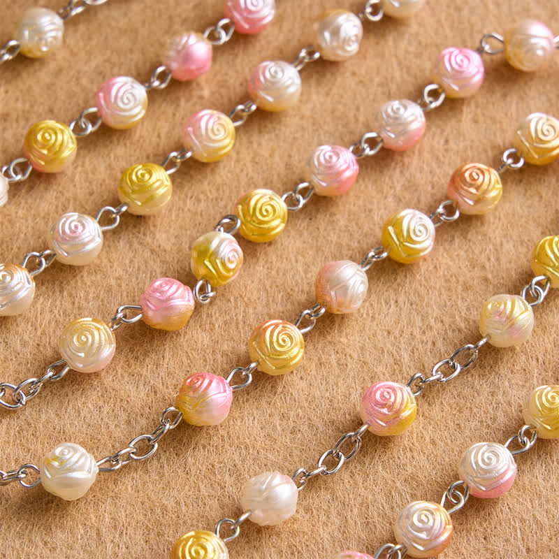 Christianartworkshop Rosenkranz mit himmlischer Rose und Kruzifix: Zeichen beständiger Führung - image 7