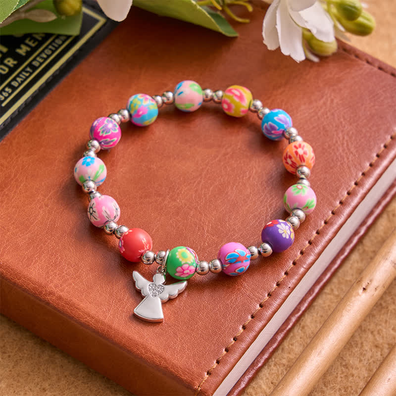 Christianartworkshop Armband mit Blumenmuster, Kreuz und Heiligem Geist: Träger sanften göttlichen Schutzes - image 9