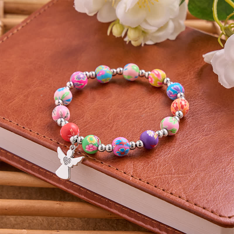 Christianartworkshop Armband mit Blumenmuster, Kreuz und Heiligem Geist: Träger sanften göttlichen Schutzes - image 8