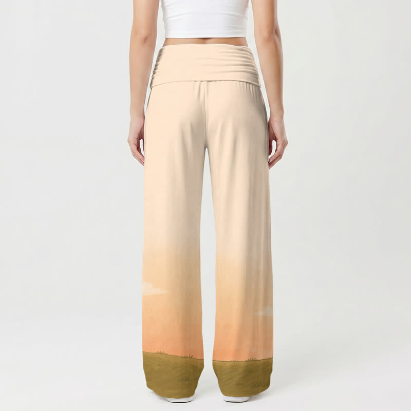 Christianartworkshop Die „Herr ist mein Hirte“-Damenhose mit weitem Bein - image 2
