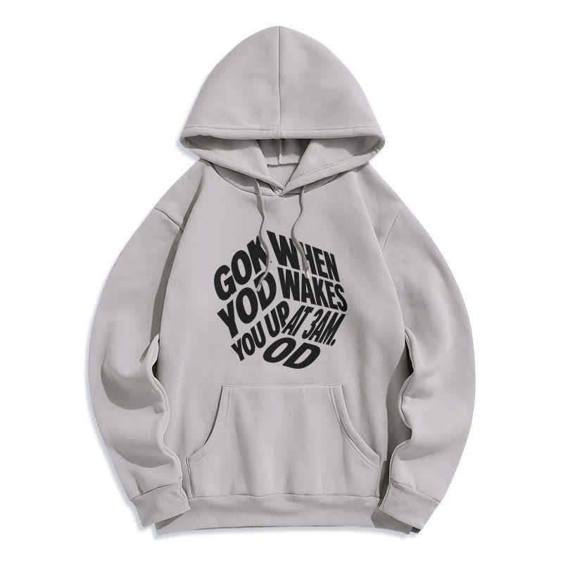 Christianartworkshop Child Of God Graffiti Fleecegefütterter Pullover-Hoodie - Grau - 2XL - image 3