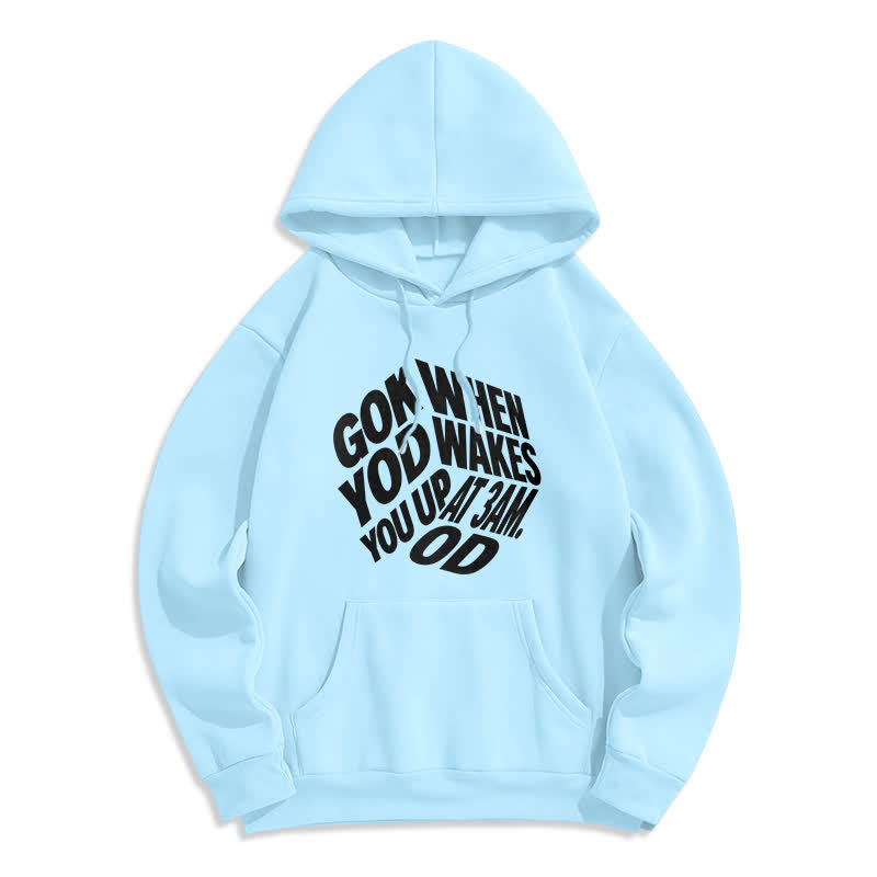 Christianartworkshop Child Of God Graffiti Fleecegefütterter Pullover-Hoodie - Blau - 2XL - image 5