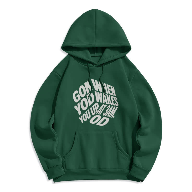 Christianartworkshop Child Of God Graffiti Fleecegefütterter Pullover-Hoodie - Grün - 2XL - image 2