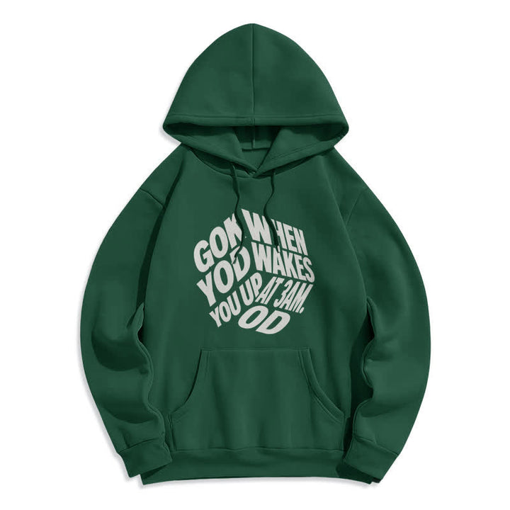 Christianartworkshop Child Of God Graffiti Fleecegefütterter Pullover-Hoodie - Grün - 2XL - image 2