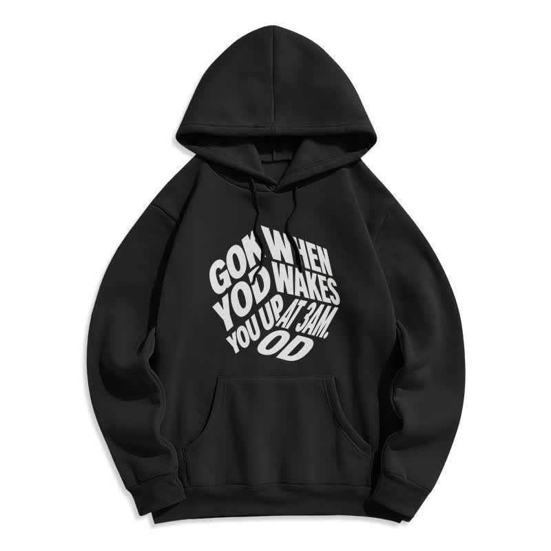 Christianartworkshop Child Of God Graffiti Fleecegefütterter Pullover-Hoodie - Schwarz - 2XL - image 6