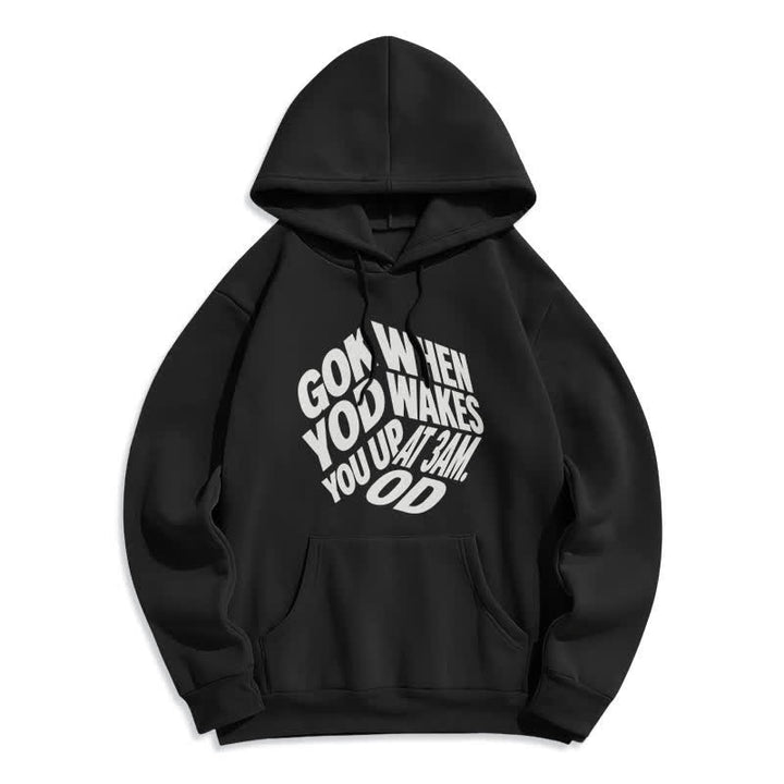 Christianartworkshop Child Of God Graffiti Fleecegefütterter Pullover-Hoodie - Schwarz - 2XL - image 6