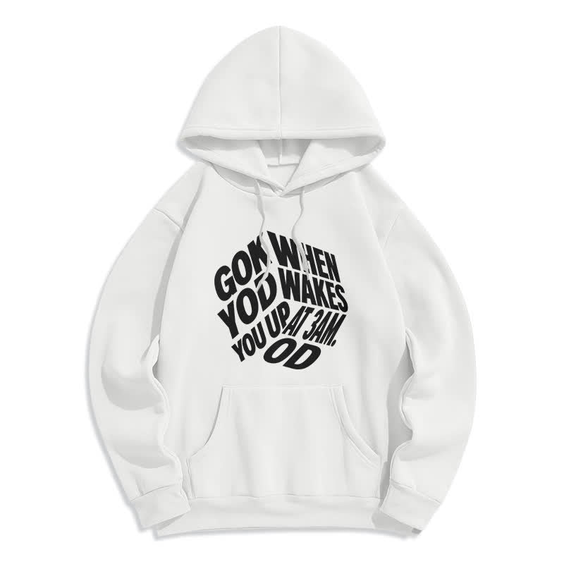 Christianartworkshop Child Of God Graffiti Fleecegefütterter Pullover-Hoodie - Weiß - 2XL - image 7