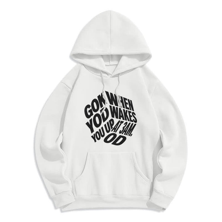 Christianartworkshop Child Of God Graffiti Fleecegefütterter Pullover-Hoodie - Weiß - 2XL - image 7