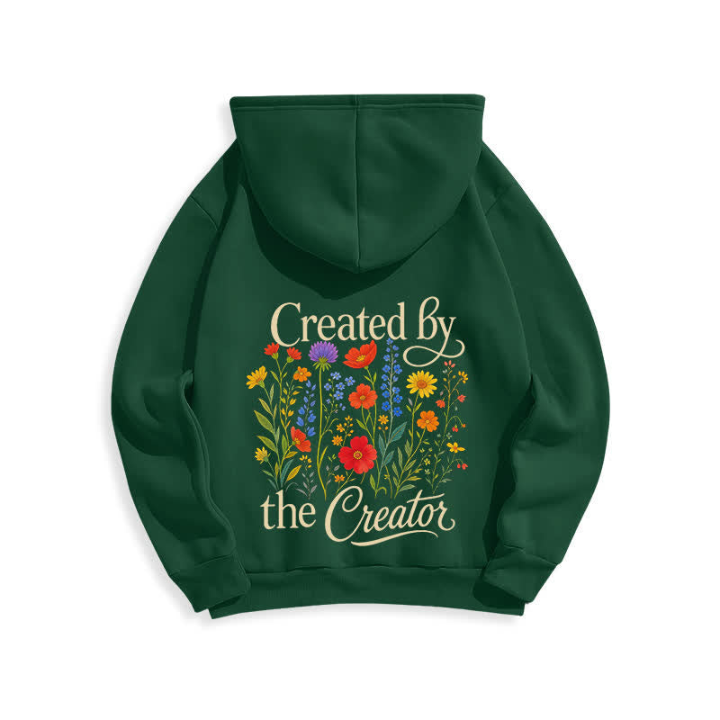 Christianartworkshop Pullover-Hoodie mit floralem Rückenprint von Created By The Creator - image 22