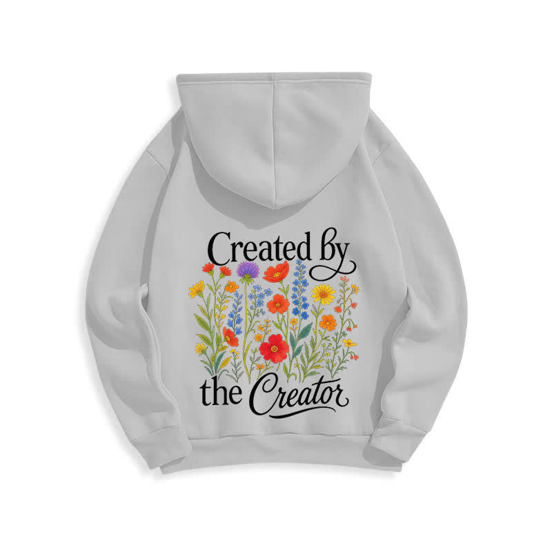 Christianartworkshop Pullover-Hoodie mit floralem Rückenprint von Created By The Creator - image 10