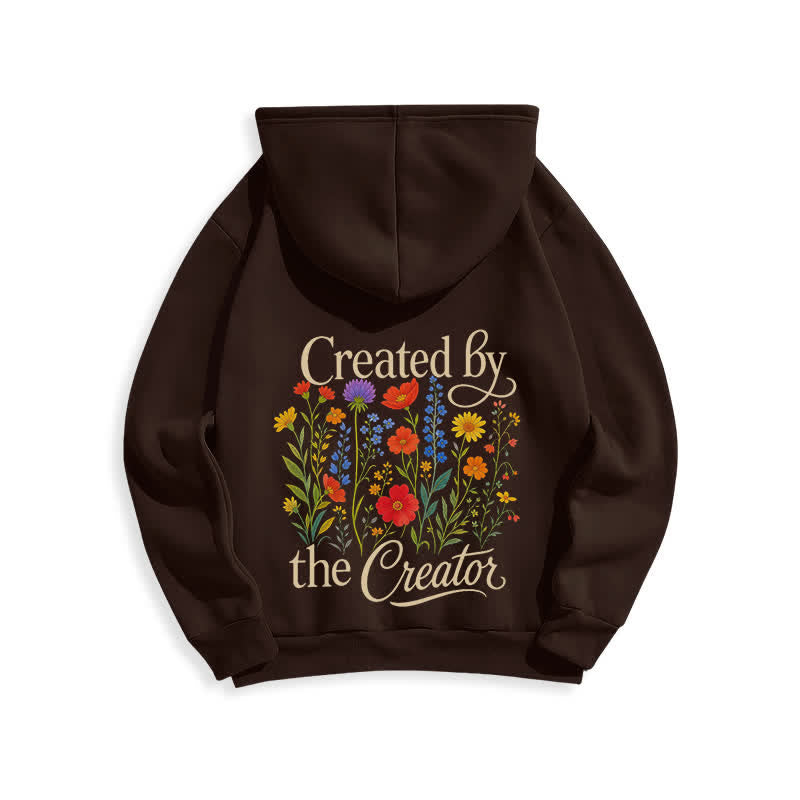 Christianartworkshop Pullover-Hoodie mit floralem Rückenprint von Created By The Creator - image 13