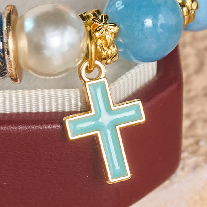 Christianartworkshop Armband mit Anhängern aus einer Legierung und einem Heiligen-Ikonen-Motiv: Träger erhebender heiliger Gelassenheit - image 10