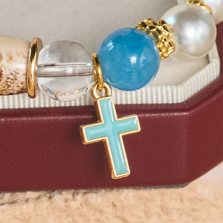 Christianartworkshop Armband mit Anhängern aus einer Legierung und einem Heiligen-Ikonen-Motiv: Träger erhebender heiliger Gelassenheit - image 20
