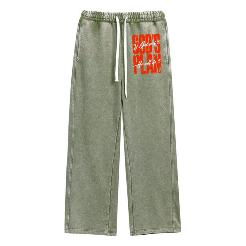 Christianartworkshop Orange Statement Relaxed Street Washed Sweatpants - Grün - 2XL - image 32