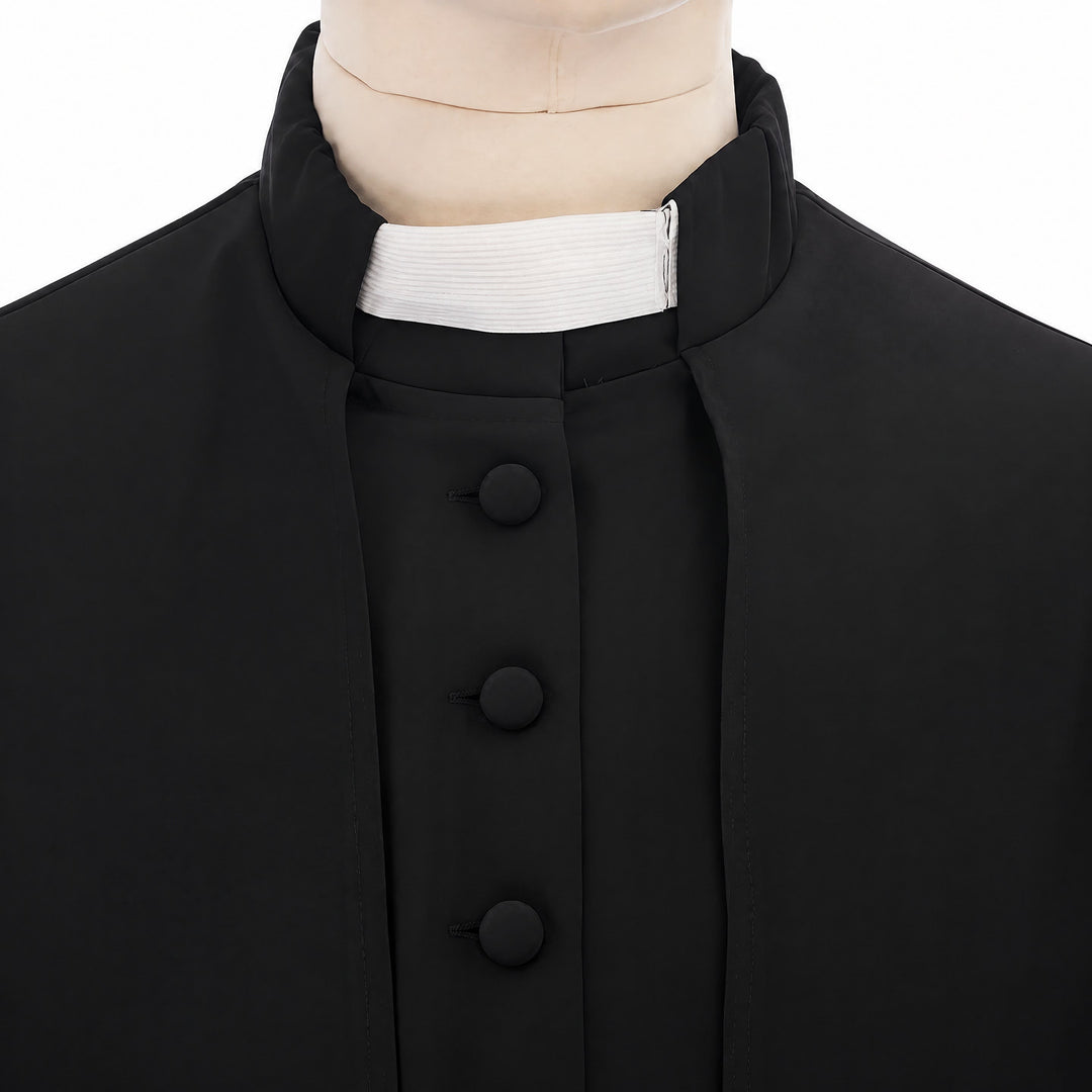 Christianartworkshop Mehrfarbige zeremonielle römische Soutane-Kassock: Ästhetik mittelalterlicher Priester - image 7