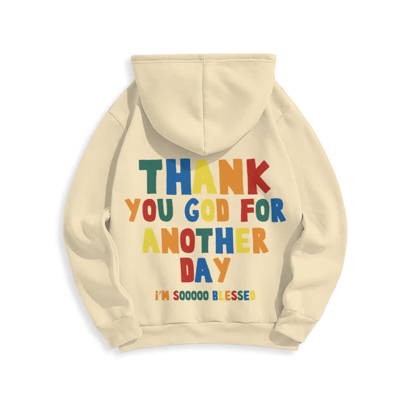 Christianartworkshop Lässiger Fleece-Hoodie mit Rückenaufdruck „Child of God“. - image 7