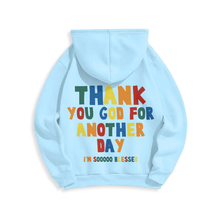 Christianartworkshop Lässiger Fleece-Hoodie mit Rückenaufdruck „Child of God“. - image 16