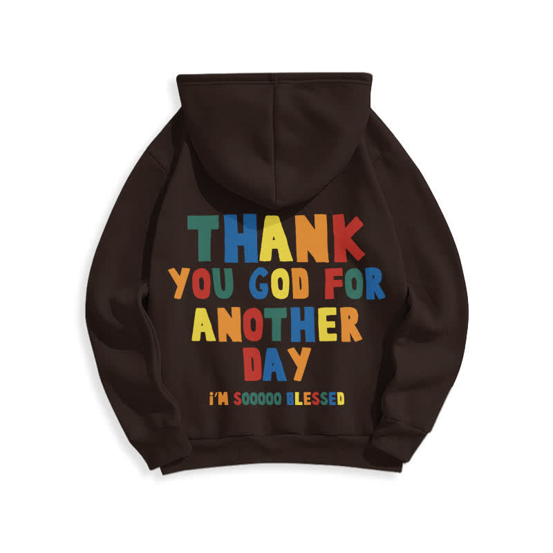 Christianartworkshop Lässiger Fleece-Hoodie mit Rückenaufdruck „Child of God“. - image 19