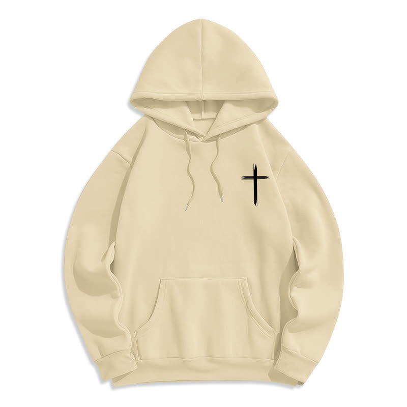 Christianartworkshop „Jesus hat alles bezahlt“-Quittungs-Grafik-Fleece-Pullover-Hoodie - image 11