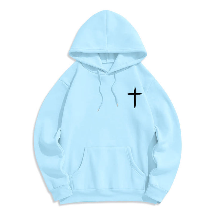 Christianartworkshop „Jesus hat alles bezahlt“-Quittungs-Grafik-Fleece-Pullover-Hoodie - image 20