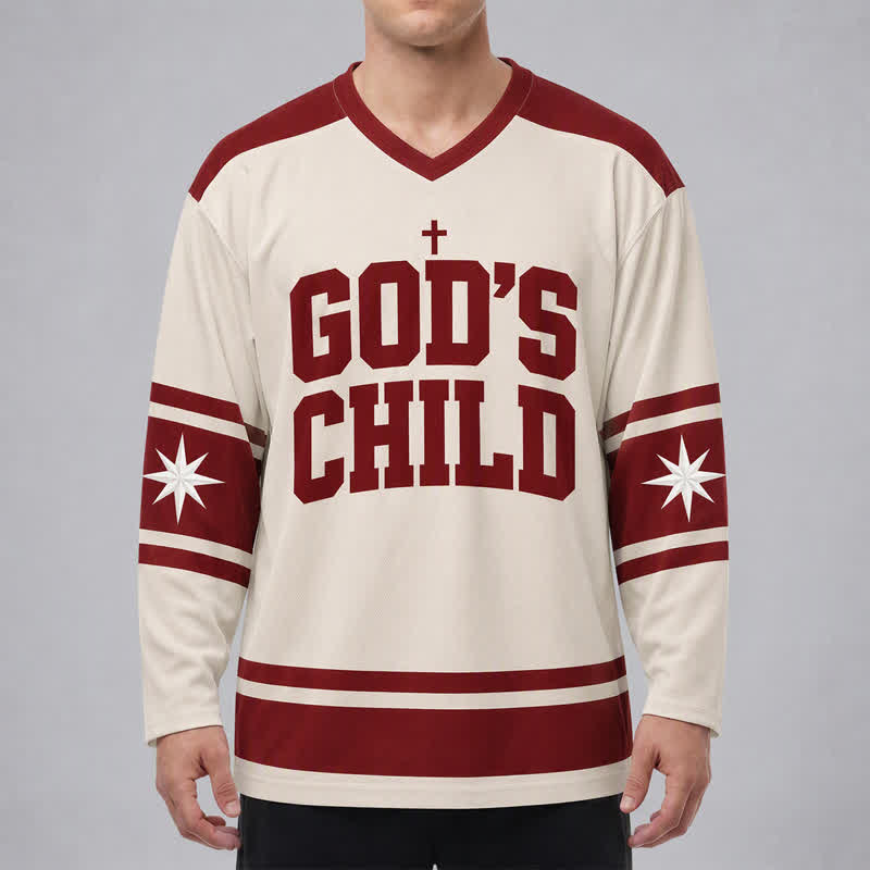 Christianartworkshop God's Child Walk By Faith Hockeytrikot - image 3