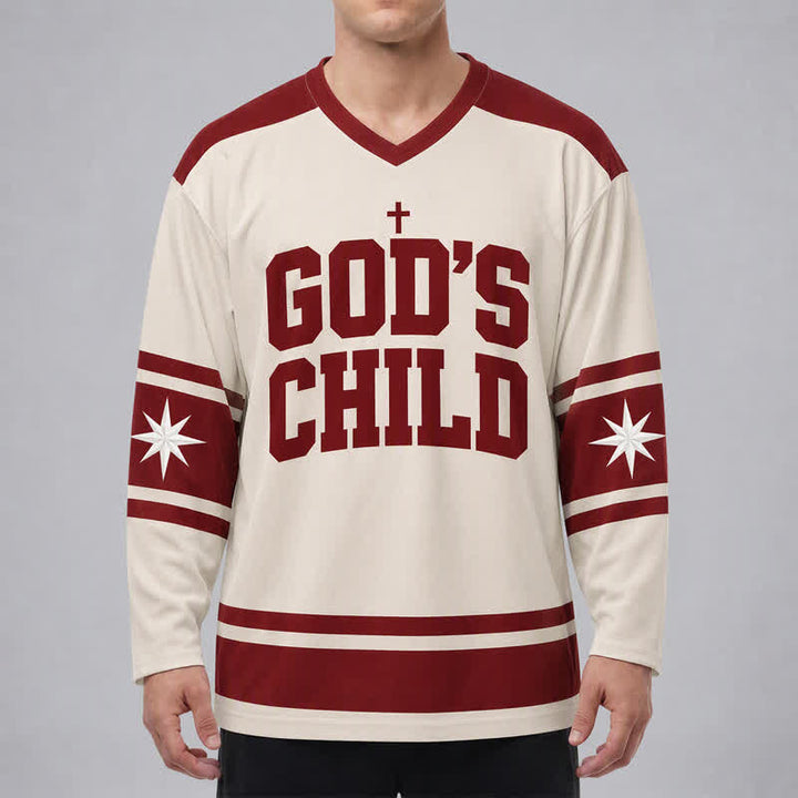 Christianartworkshop God's Child Walk By Faith Hockeytrikot - image 3