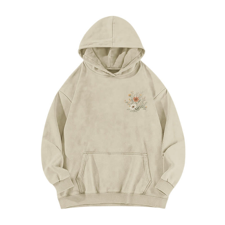 Christianartworkshop Für eine Zeit wie diese: Dieser geblümte, gewaschene Hoodie - image 2