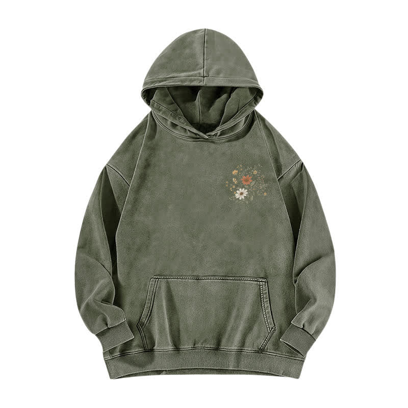Christianartworkshop Für eine Zeit wie diese: Dieser geblümte, gewaschene Hoodie - image 11