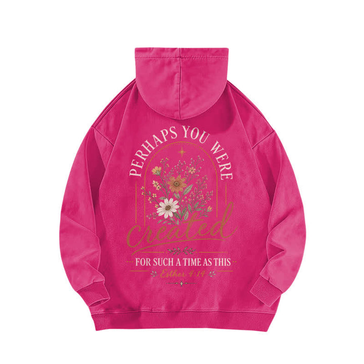 Christianartworkshop Für eine Zeit wie diese: Dieser geblümte, gewaschene Hoodie - image 13