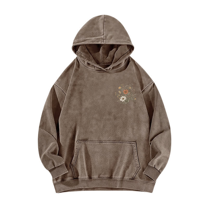 Christianartworkshop Für eine Zeit wie diese: Dieser geblümte, gewaschene Hoodie - image 17