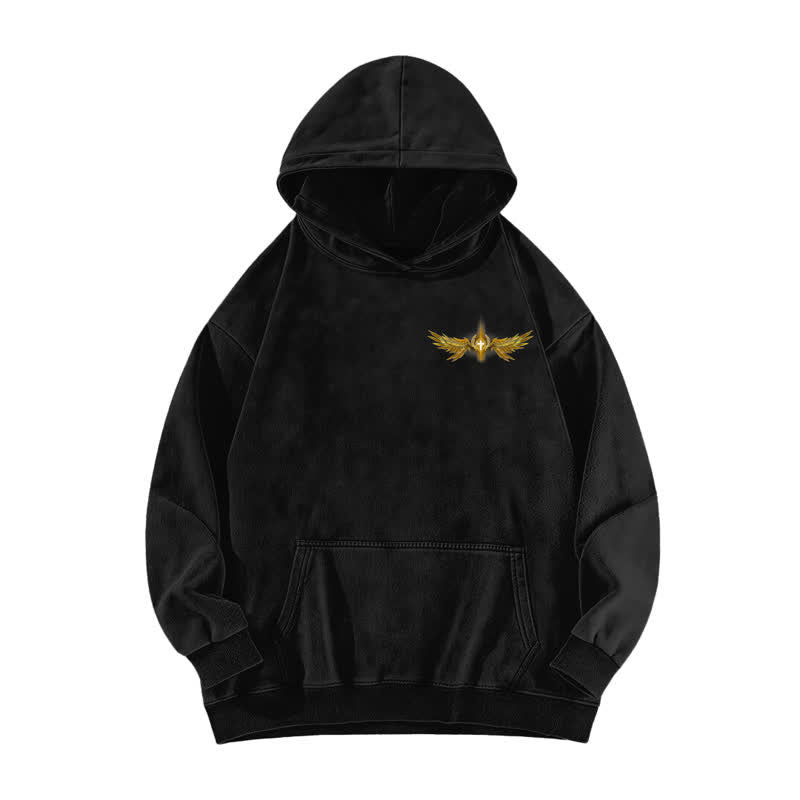 Christianartworkshop Der Weg, die Wahrheit und das Leben gewaschen Hoodie - image 2