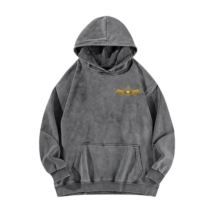 Christianartworkshop Der Weg, die Wahrheit und das Leben gewaschen Hoodie - image 8