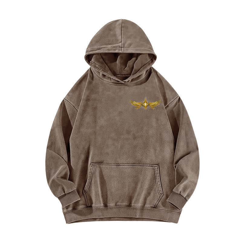 Christianartworkshop Der Weg, die Wahrheit und das Leben gewaschen Hoodie - image 11