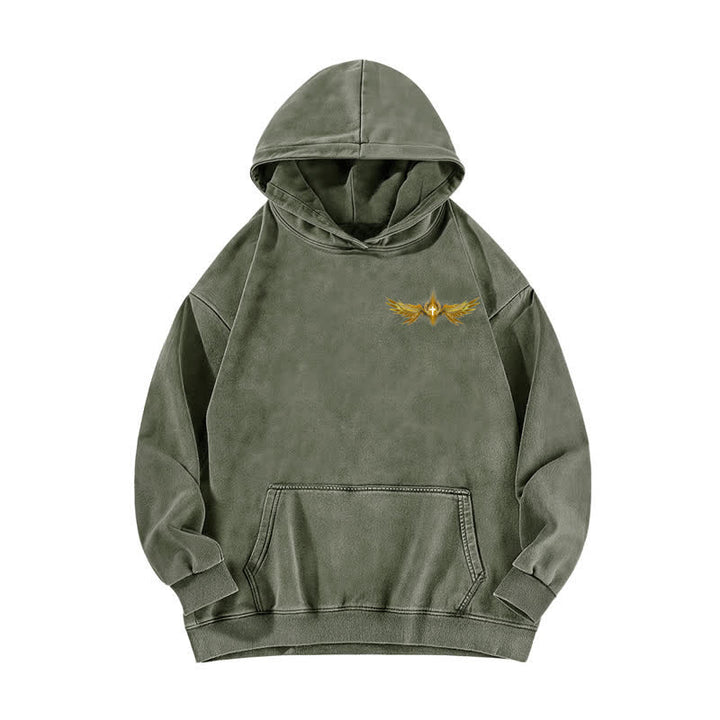 Christianartworkshop Der Weg, die Wahrheit und das Leben gewaschen Hoodie - image 14